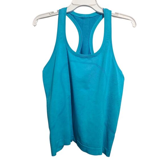 Lululemon Swiftly Tech Racerback Short Blue Size 8 - Picture 1 of 4